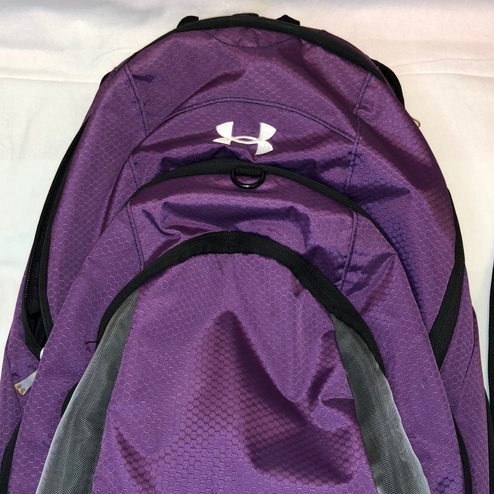 Under armor backpack purple